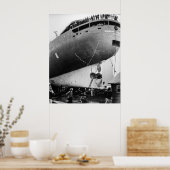 強大なフィッツ – スターンショット – 打上げ日 – ヴィンテージ ポスター (キッチン)