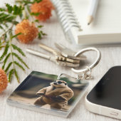 強大なメルカト：相撲の対決 キーホルダー (正面右)