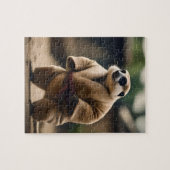 強大なメルカト：相撲の対決 ジグソーパズル (横)