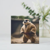 強大なメルカト：相撲の対決 招待状 (スタンド正面)