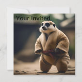 強大なメルカト：相撲の対決 招待状 (正面)