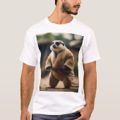 強大なメルカト：相撲の対決 Tシャツ (正面)