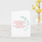 強大な救助者のnotecard カード (黄色い花)