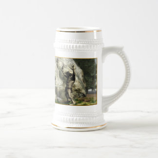 、強大な敵手渡しますか、または死んで下さい ビールジョッキ