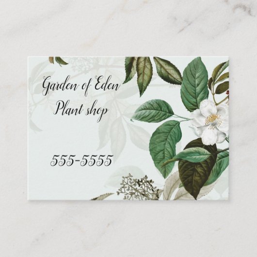 強大、3.5" x 2.5"名刺 名刺 (正面)