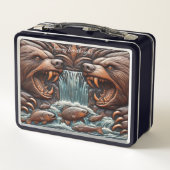 強姦の激しい戦いを耐え忍ぶ メタルランチボックス (裏面)