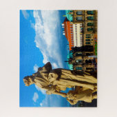 強威厳があるいドレスデン。 ジグソーパズル (縦)