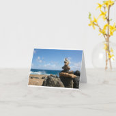 強度とバランス – 折り空白の畳みカード カード (黄色い花)