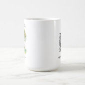 強度とレジリシ前向きョン確認カード コーヒーマグカップ (中央)