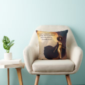 強度と自信箴言31 : 25 クッション (椅子)