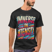 強度に浸す(デザインTシャツ) Tシャツ (正面)
