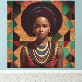 強度のアマ素晴らしリ キャンバスプリント (インサイチュ (ウッドフロア))