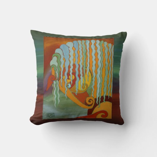 強度の馬の枕のタオ クッション (正面)