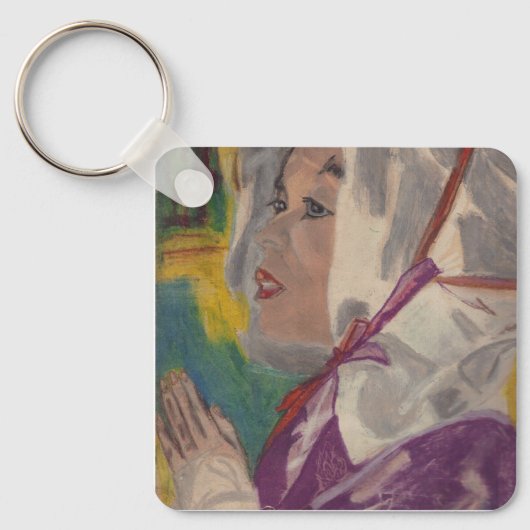 強度キーチェーンのソース キーホルダー (正面)