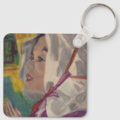 強度キーチェーンのソース キーホルダー (裏面)