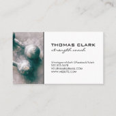 強度コーチアームの曲げ |重み 名刺 (正面)