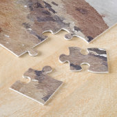 強度スピリチュアル引用文シースケープウォーター色 ジグソーパズル (側面)