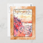 強度タロットカード ポストカード (正面/裏面)