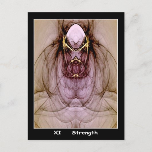 強度タロットカード ポストカード (正面)