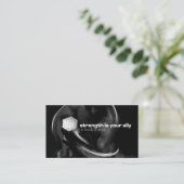 強度トレーニング配布資料カード 名刺 (スタンド正面)