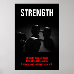 強度ボディビル訓練やる気を起こさせる ポスター