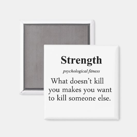 強度定義 マグネット (正面/裏面)