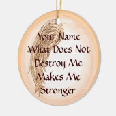 強度翼 セラミックオーナメント (左)