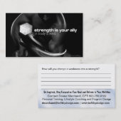 強度訓練用配布資料カード 名刺 (正面/裏面)