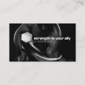 強度訓練用配布資料カード 名刺 (正面)