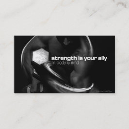 強度訓練用配布資料カード 名刺