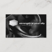 強度訓練用配布資料カード 名刺 (正面)