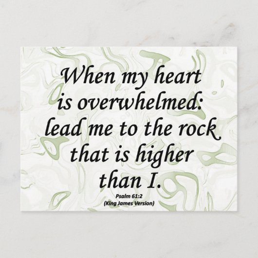 強度詩編61-2 ポストカード (正面)