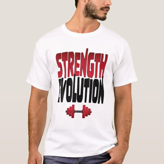 強度進化フィットネス Tシャツ (正面)