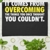 強度 – やる気を起こさせる キッチンタオル (折り畳み)