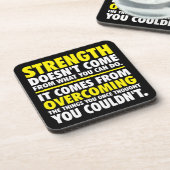 強度 – やる気を起こさせる コースター (左側)