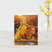 強度 カード (黄色い花)