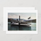 [強度]ニューヨークのジョージ湖のサガモア ポストカード (正面/裏面)