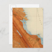 強度、障害を示すSan Mateo四角形 ポストカード (正面/裏面)