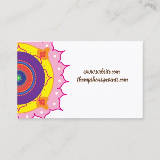 強度、8.9 cm x 6.4 cm、標準マット 名刺 (裏面)