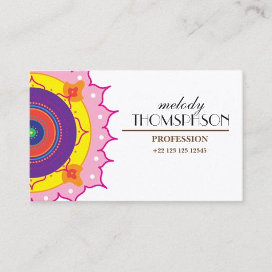 強度、8.9 cm x 6.4 cm、標準マット 名刺 (正面)