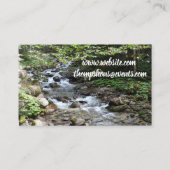 強度、8.9 cm x 6.4 cm、標準マット 名刺 (裏面)