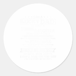 強情な娘を持つ私は幸運なパパだ ラウンドシール