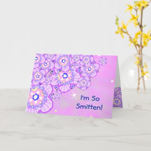 強打される! カード (黄色い花)