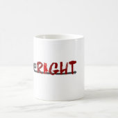 強打の右のフィルムのタイトルのマグ コーヒーマグカップ (中央)