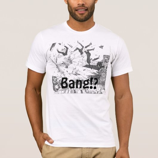 強打の強打の強打! Tシャツ (正面)