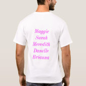 強打の集団 Tシャツ (裏面)