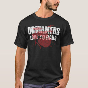 強打へのドラマー愛 Tシャツ