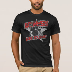強打へのドラマー愛 Tシャツ