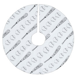 強打者の木のスカート ブラッシュドポリエステルツリースカート