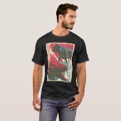 強気と弱気 Tシャツ (正面フル)